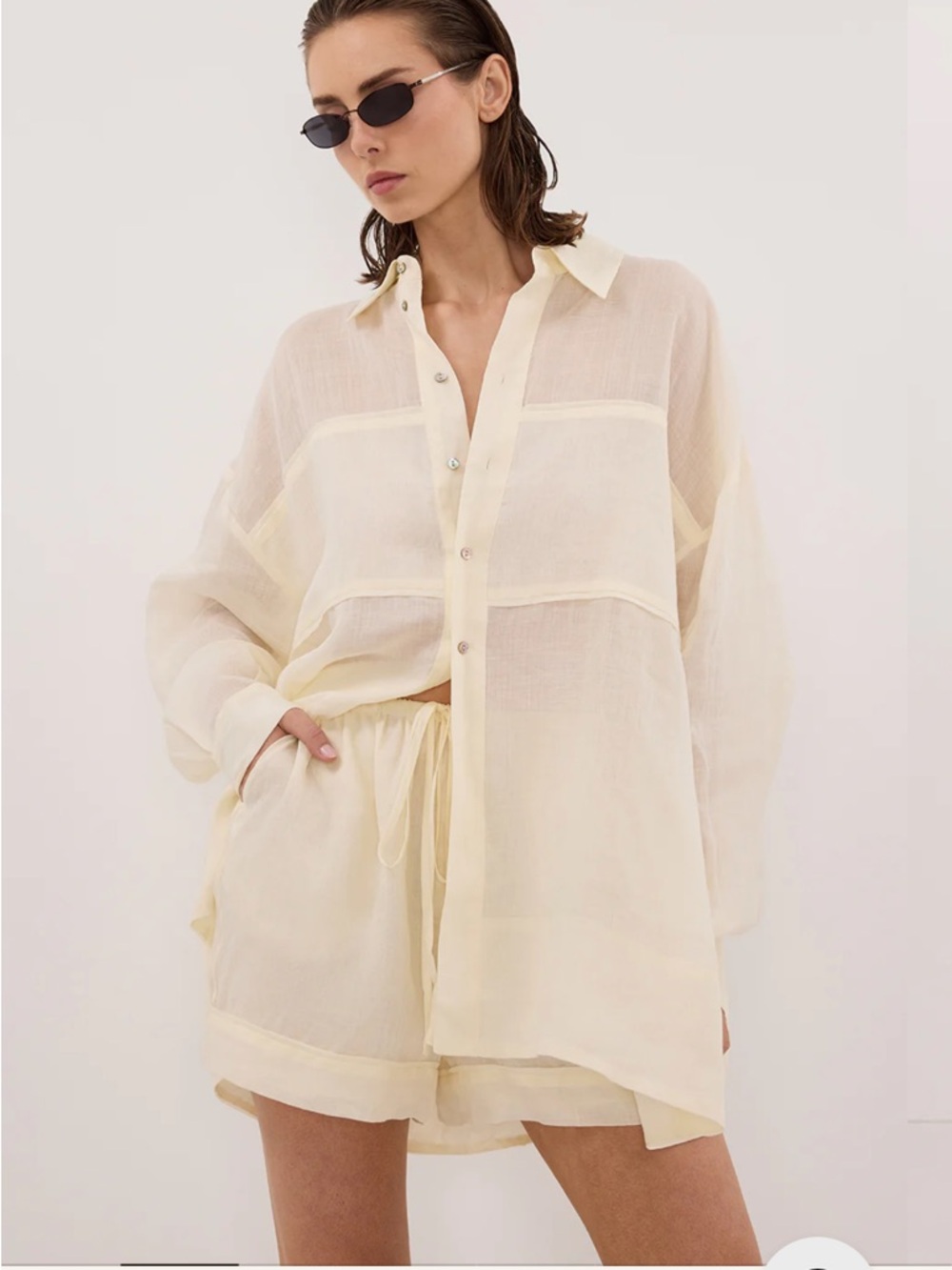 Dissh Kai Ramie Top Brand New